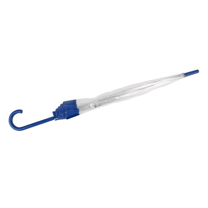 totes® Clear PVC Dome Umbrella Blue  Extra Image 3